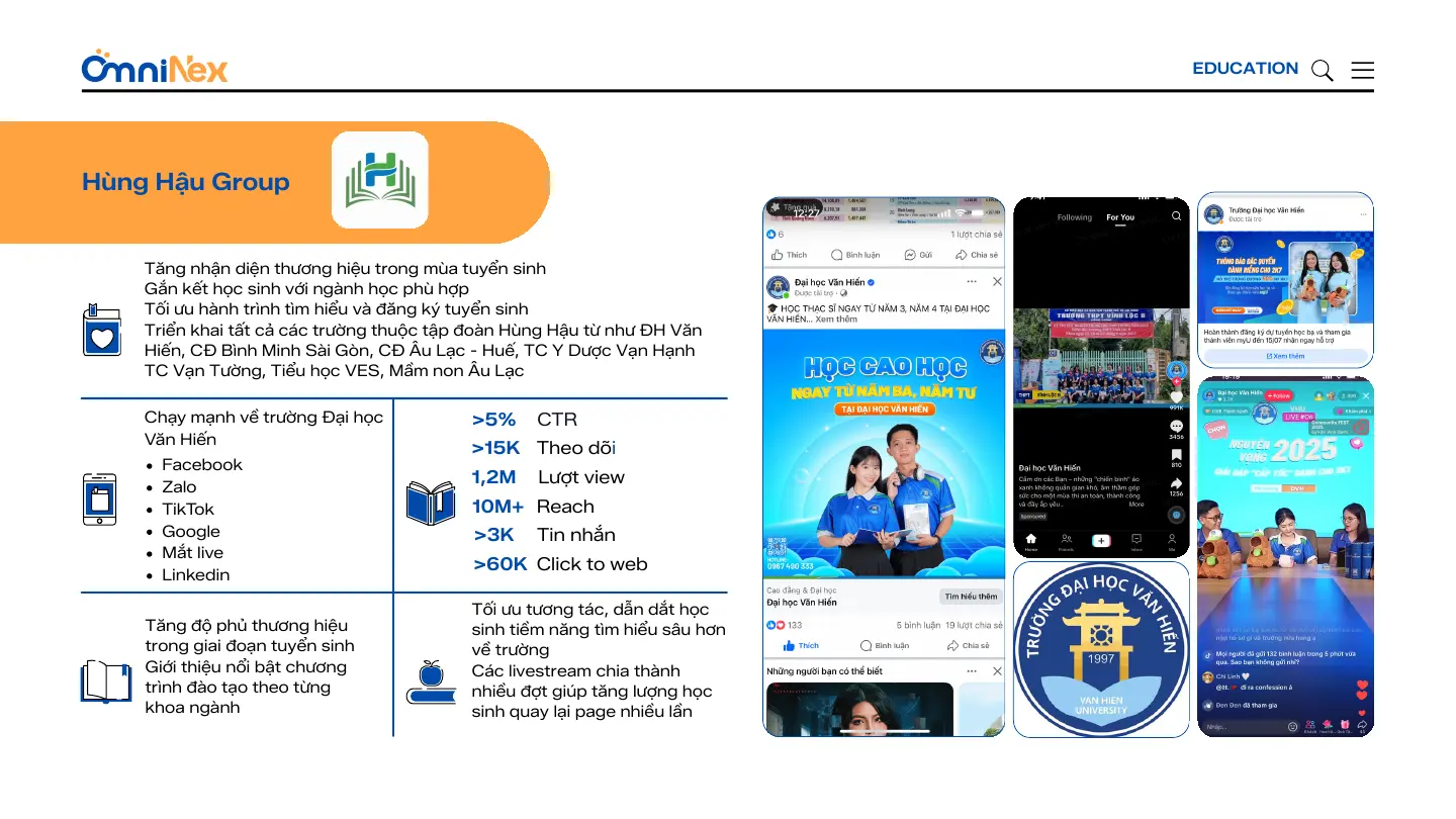 Case study Hùng Hậu Group